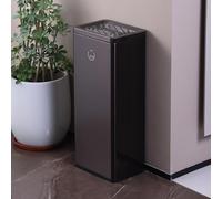 WWERTYY Cendrier d'extérieur sur Pied, élégant réceptacle à mégots de Cigarettes et de cigares en Acier Inoxydable, idéal pour Les Fumeurs à l'extérieur des Bureaux, Restaurants et Bars (N