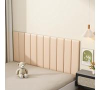 WWERTYY Panneaux de tête de lit pour Mur, Autocollants muraux Anti-Collision pour Enfants, Rembourrage Mural Auto-adhésif 70 cm x 23 cm, Protection de Coussin Mural à décoller et à Coller