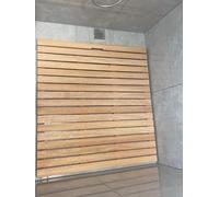 WWERTYY Tapis de Douche en Bois de cèdre, Tapis de Bain en Teck, Grand Tapis 50, 60, 71, 81, 91, 101, 111,8 cm, antidérapant pour Salle de Bain, Baignoire, Spa, Sauna, Jardin, Maison, Sol
