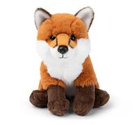 Peluche Renard roux WWF Eco - orange/blanc - 15 cm