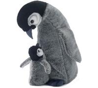 Wwf - 15189003 - peluche - maman pingouin avec bébé - 30 cm multicolore