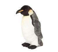WWF - Peluche Pingouin Manchot Empereur - Peluche Réaliste avec de Nombreux Détails Ressemblants - Douce et Souple - Normes CE - Hauteur 33 cm
