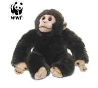 WWF Animal en Peluche Chimpanzée 23cm Tissu Singe Afrique Ape