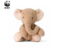 WWF Cub Club - Ebu Le Éléphant (Beige, 22cm) Knisterohren Tout Petit