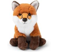 Peluche Renard roux WWF Eco - orange/blanc - 15 cm