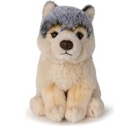 WWF - ECO Peluche - Loup (15cm) réaliste Doudou Peluche