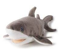 WWF Plüsch WWF00841, WWF Plüschtier Weißer Hai (38cm), realistisch gestaltetes Plüschtier, Super weiches, lebensecht gestaltetes Plüschtier zum Knuddeln und Liebhaben, Handwäsche möglich