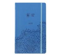 WWF, Large Agenda 2026 hebdomadaire 12 mois, avec élastique et double signet, 192 pages, avec calendrier et planificateur 2026 cm, 13 x 21 h, bleu clair