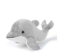 WWF 01284 - Peluche Dauphin réaliste, env. 25 cm, merveilleusement Douce et Douillette, Lavable à la Main Possible