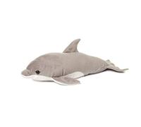 WWF - Peluche Dauphin - Peluche Réaliste avec de Nombreux Détails Ressemblants - Douce et Souple - Normes CE - 39 cm