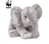 WWF Peluche Éléphant Gris 18cm 2 Variantes Tissu