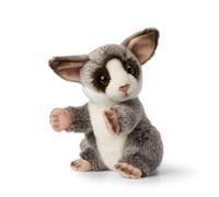 WWF Peluche Galago 23 cm, Animal en Peluche Brun Buschbaby