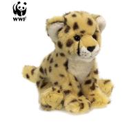 WWF Peluche Guépard Assis 19 cm Réaliste Animal De La Jungle Et Steppe