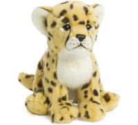 WWF Peluche Guépard Assis 23 cm Réaliste Animal en Peluche