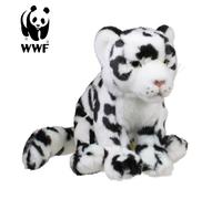 WWF Peluche Léopard Des Neiges (Doux, 19Cm) Réaliste Jouet En Peluche