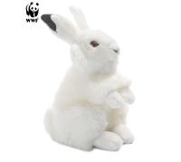 WWF Peluche Lièvre Des Neiges 24Cm Réaliste Jouet En Peluche