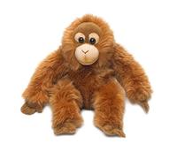 WWF - Peluche Orang-Outan - Peluche Réaliste avec de Nombreux Détails Ressemblants - Douce et Souple - Normes CE - Hauteur 23 cm