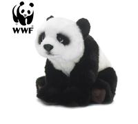 WWF - Peluche Panda - Peluche Réaliste avec de Nombreux Détails Ressemblants - Douce et Souple - Normes CE - Hauteur 23 cm