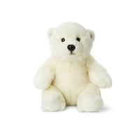 WWF - Peluche Ours Polaire - Peluche Réaliste avec de Nombreux Détails Ressemblants - Douce et Souple - Normes CE - Assis - Hauteur 22 cm