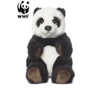 WWF Peluche Panda Assis 15cm Naturel Style Réaliste Stofftier