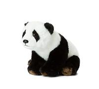 WWF - Peluche Panda - Peluche Réaliste avec de Nombreux Détails Ressemblants - Douce et Souple - Normes CE - Hauteur 23 cm