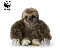 WWF - Peluche Paresseux - Peluche Réaliste avec de Nombreux Détails Ressemblants - Douce et Souple - Normes CE - 28 cm
