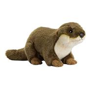 WWF Plüsch WWF Plüsch WWF - Peluche Loutre Européenne - Peluche Réaliste avec de Nombreux Détails Ressemblants - Douce et Souple - Normes CE - 20 cm