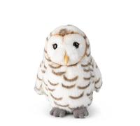 WWF Plüschtier Schneeeule (15cm), realistisch gestaltetes Plüschtier, Super weiches, lebensecht gestaltetes Plüschtier zum Knuddeln und Liebhaben, Handwäsche möglich