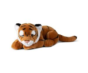 WWF Plüschtier Tiger liegend (30cm), realistisch gestaltetes Plüschtier, Super weiches, lebensecht gestaltetes Plüschtier zum Knuddeln und Liebhaben, Handwäsche möglich