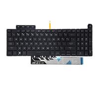 WWGTMC Clavier de rechange pour ordinateur portable Asus TUF Gaming F15 A15 FX507 FX507Z FA507 FA507R F17 A17 FX517 FX517Z FX707 FX707Z FA707 FA707R Series avec clavier rétroéclairé US (noir)