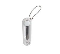 WWHJR Ciseaux avec porte-clés - Ciseaux télescopiques pliables - Ciseaux en acier inoxydable - Mini ciseaux pliants