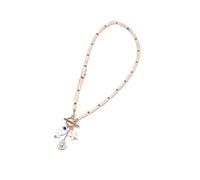 WWHJR Collier à breloques en forme de poisson marin coloré fabriqué à partir de perles en céramique robustes et de matériaux résistants aux allergies Collier de perles colorées, taille unique, Comme