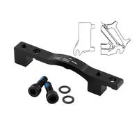 WWHJR Convertisseur de frein à disque en aluminium pour vélo de montagne, support d'étrier de vélo pour les amateurs de cyclisme, supports de frein à disque