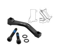 WWHJR Convertisseur de frein à disque en aluminium pour vélo de montagne, support d'étrier de vélo pour les amateurs de cyclisme, supports de frein à disque