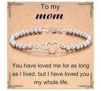 WWHJR Cœur Infinities tendance pour femme avec cristaux élégants pour un usage quotidien et un événement spécial, taille unique, Comme décrit