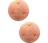 WWHJR Disque de purification pour bain d'oiseaux - Accessoires de nettoyage en cuivre - Plaque purificateur à trois points pour fontaine - Solution de bain d'oiseaux pour économiser du temps