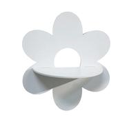 WWHJR Étagère murale unique en forme de fleur bohème avec élégante touche de cristal pour chambre à coucher ou bureau, chambre à coucher, salon