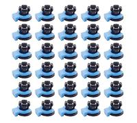WWHJR Lot de 10/20/30/50 colliers de serrage intégrés pour dissipateur thermique en métal, tube Hotend 4 mm, connecteur extrudeuse à pince pour imprimante 3D, accessoires pour imprimante 3D, tube