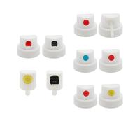 WWHJR Lot de 10 buses de pulvérisation de rechange pour femelle, adaptateur robuste, anti-fuite, buses de peinture