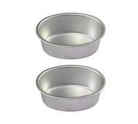 WWHJR Lot de 2 moules à gâteaux ovales antiadhésifs en aluminium pour gâteaux au four
