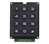 WWHJR Matrixes Matrixes Module de clavier 12 boutons 12 membranes clés Clavier électrique