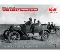 WWI Anzac Desert Patrol ( Model T Lcp ,Utility,Touring ) 1:3 5 Plastique Kit