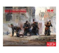 Wwi Belgian Infantrymaquette Figurine Wwi Belgian Infantry Icm 35680 1/35ème Maq