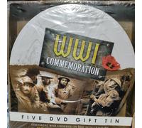 Wwi Commemoration Gift Tin Military (5 's) Dvd - Coffret Documentaire