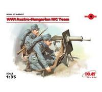 WWI Equipe Austro-Hongroise MG (2 chiffres) (100% de nouveaux moules) L'ensemble comprend deux figures de mitraillettes austro-h G
