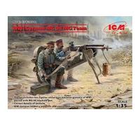 ICM Maquette ICM35711 MG08 – équipe allemande WWI 1:35 – 2 figurines