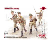 Wwi Russe D'infanterie (Figures 4 X) - Icm Icm35677