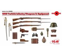 WWI Turkich Infantry Armes % 26 Equipment (100% New Moules ) 1:3 5 Plastique Kit