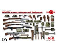 ICM Maquette 35688 Infanterie US WWI Armes et équipement 1/35
