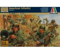 WWII American Infantry World War II Plastique Kit 1:72 Model Italeri